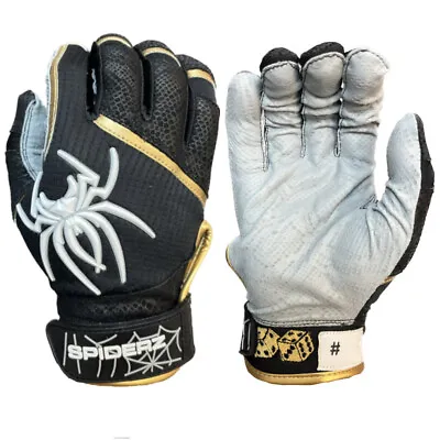 Spiderz 2024 PRO Adult Baseball/Softball Batting Gloves - Sin City - Large • $39.99
