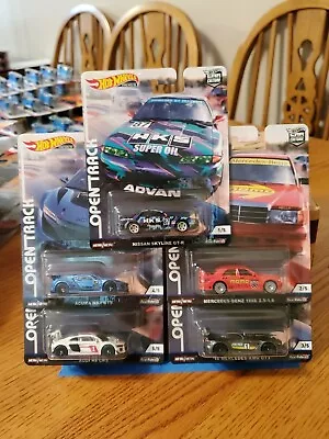 Hot Wheels 2019 Premium Car Culture  Open Track  Complete Set Of 1 - 5 • $104.99