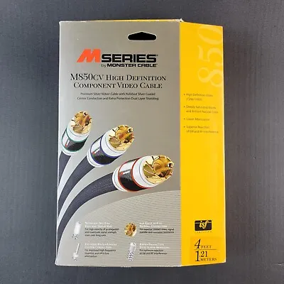 Monster M850 CV-4 M-Series 850 Component Video Cables (4 Feet) • $19.90