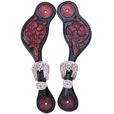 BH Hilason Western Style Men & Womens Spur Straps For Horse Riding Barrel • $34.99