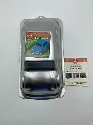 Wilton 3-D Cruiser Car Cake Pan #2105-2043 With Instructions 2001 • £10.57