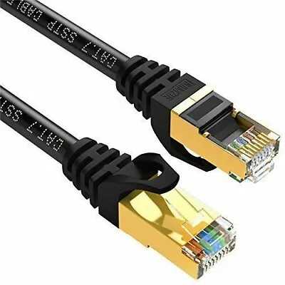 CAT7 3FT Cable Ethernet Lan Network CAT7 RJ45 Patch Cord Internet Modem Router • $5.99