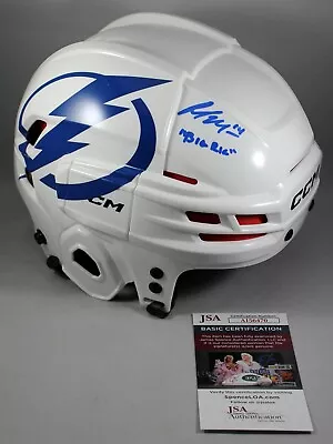 Pat Maroon Signed Full-size Tampa Bay Lightning Stadium Series Helmet Fs Jsa Coa • $599.99