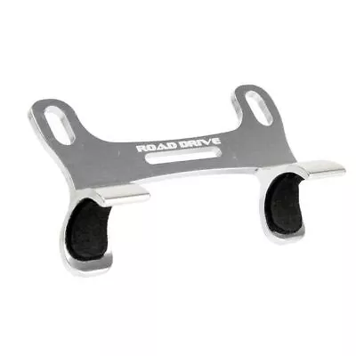 Lezyne Bicycle Cycle Bike Alloy Bracket Mount For Road Drive Silver • £17.98