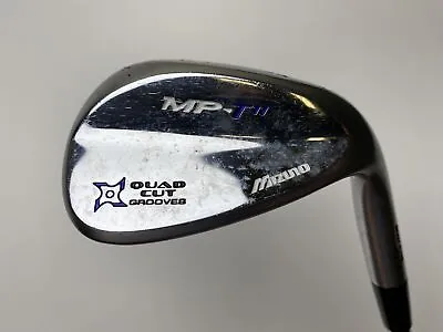 Mizuno MP-T 11 White Satin Chrome Gap Wedge GW 52* 7 Bounce TT DG Spinner RH • $43.34