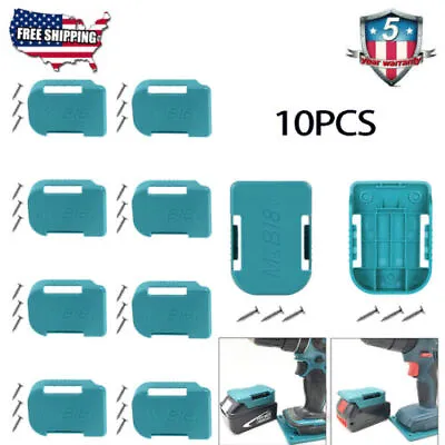 Battery Holders Mount For 18V Makita/Bosch Li-Ion Battery Storage Rack 10Pack • $10.99