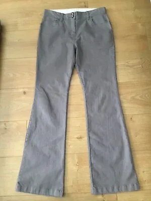 M&S Ladies Mole Colour Trousers Size 12Long • £6