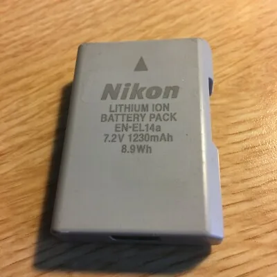 £30.81 • Buy Nikon EN-EL14A Rechargeable Li-ion Battery - Used