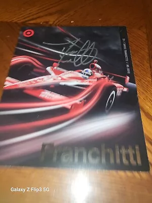 Dario Franchitti 3X Indy 500 Champion SIGNED  Handout Photo Target Ganassi • $8