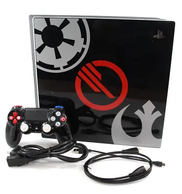 Star Wars Battlefront 2 II Limited Edition PlayStation PS4 Pro 1TB + Controller • $359.96