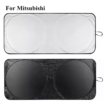 For Mitsubishi Car Windshield Sun Shade Window Screen UV Shield Visor Cover • $11.79