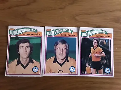 £1.99 • Buy Topps Chewing Gum Football Cards 77/78 Season Wolverhampton Wanderers 