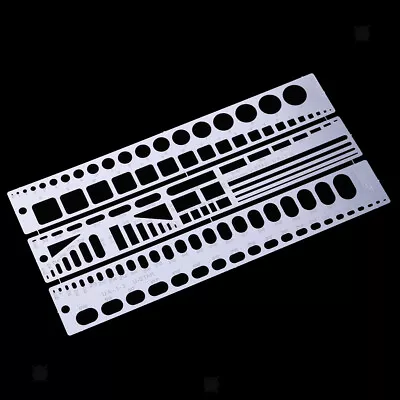 $13.81 • Buy Durbale Craft Tool Scribing Panel Rivet Model Template Engrave Forming Block