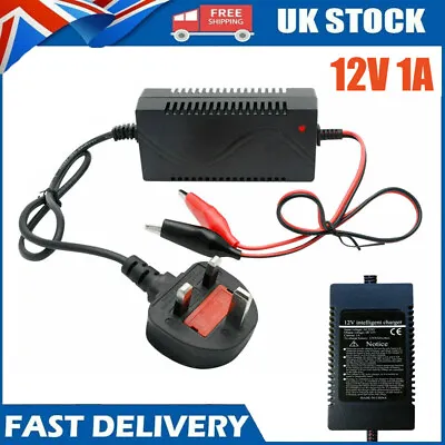 12V Kids Car Battery Charger Electric Toy Motorcycle Truck Power Adapter UK Plug • £13.18