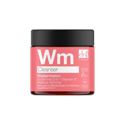 Dr Botanicals Watermelon Superfood 2-In-1 Cleanser & Makeup Remover 60ml • $12.49