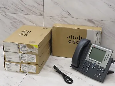 Lot Of 4 Cisco 7962G VoIP IP Business Office Phone CP-7962G= • $99.99