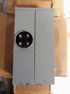$195 • Buy GE 100 Amp 16 Space Circuit Ring Meter Socket Load Center 3R PANEL COMBINATION 