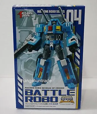 Action Toys Machine Robo Revenge Of Cronos 04 Battle Robo Gobots Tank Figure • $89.99