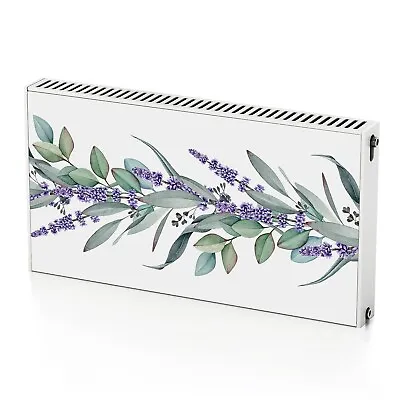 £49.95 • Buy Radiator Cover Magnetic Skin Mat Screen Panel Branch Lavender