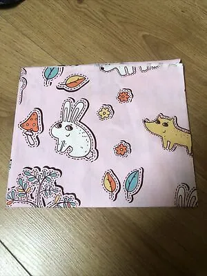 Fabric Fat Quarter Sewing Masks Crafts Quilting Bunting Rabbits Foxes Owl • £1.99