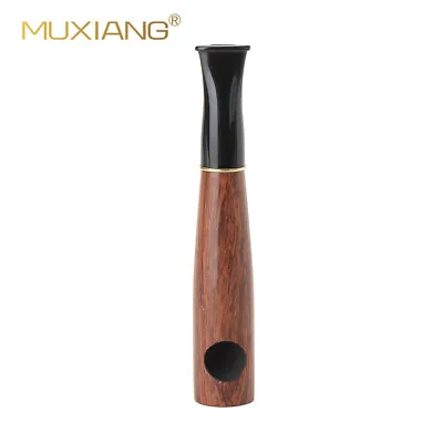 Rosewood Tobacco Pipe Straight Stem Small Handmade Smoking Pipe 9mm Filter • $26.39