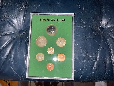 Swaziland 1974 7 Coin Proof Set SKU JAN24131 • $27.99