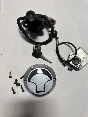 2008-2012 Kawasaki Ninja 250 Ex250 Ignition W Key Gas Cap And Seat Lock • $134.99