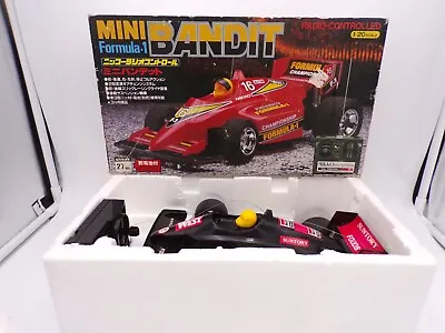 $68.79 • Buy RARE! 80's Nikko Japan 1/20 Formula 1 Mini Bandit In Box Taiyo Tyco