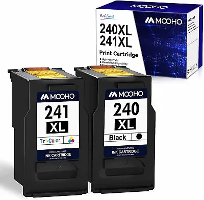 PG-240XL CL-241XL Ink Combo For Canon PIXMA MX392 MX439 MX452 MX459 MX512 2PK • $36.79