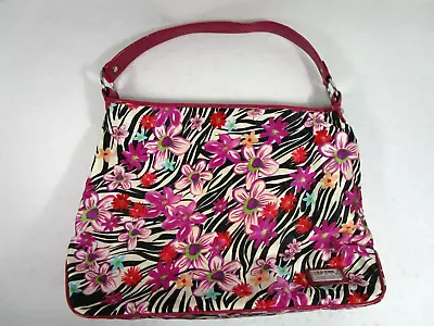 Maxx NY Silk Floral Purse Tote Handbag Multiple Pockets • $29.95