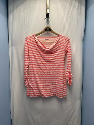 Gap Maternity T-Shirt Pink Striped Size Extra Small 3/4 Sleeve • $10