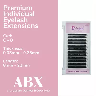 $9.89 • Buy AU Stock ALL Size Individual Eyelash Extensions Semi-permanent Mink Lashes