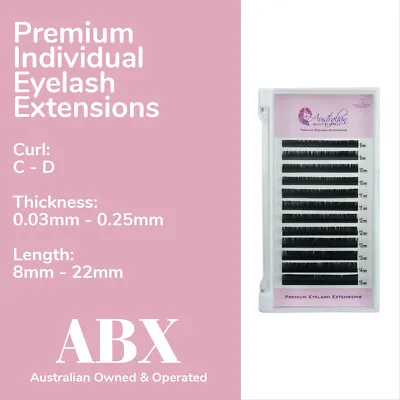 AU Stock ALL Size Individual Eyelash Extensions Semi-permanent Mink Lashes • $9.89