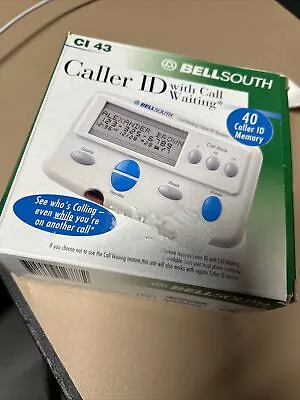 Bellsouth Caller ID With Call Waiting CI 43 - 90 Name & Numbers 3 Line • $38.99