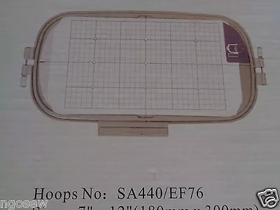 Jumbo 7 X12  Hoop BabyLock BLG BLG2 Ellageo BLL BLL2 Ellisimo BLSOBLN BLSOG • $52