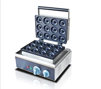 220V 12 Grids Commercial Donut Maker Electric Mini Round Donut Machine FYX-12A • $281.75