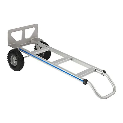 Aluminum Alloy Hand Truck Cart Heavy Duty Dolly W/ Rubber Wheels 440lbs/500lbs • $90