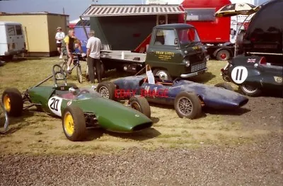 Photo  Lotus  With A Couple Of Formula Juniors (20s Or 22s?)  One Of Which Has E • £3