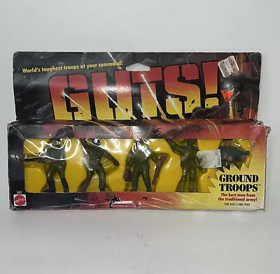 Vintage GUTS Ground Troops 5 Pack In Box Rough Condition Mattel 1986 • $24.99