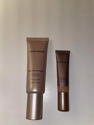 Laura Mercier Illuminating Pure Canvas Primer + Tinted Moisturiser Bronzer 02 • £15