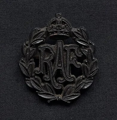 £14 • Buy WW2 RAF Royal Air Force Original Economy Issue Plastic Cap Badge