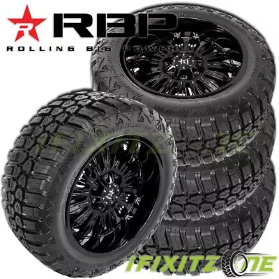 4 RBP Repulsor M/T RX 285/70R17LT 121/118Q E Off-Road Mud Tires Stylish Sidewall • $728.86