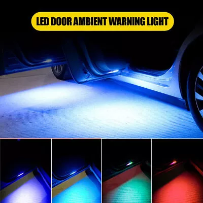 1 Set Universal Car Door Edge Warning Light Wireless Auto Atmosphere Led Light • $5.22