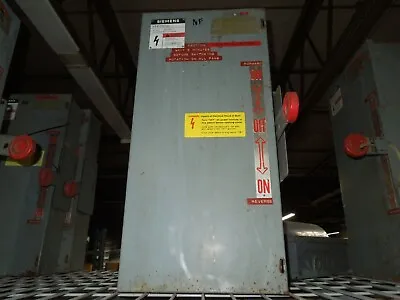 Siemens NF351DTK 30A 3P 600V AC Double Throw Non-Fusible Manual Transfer Switch • $200