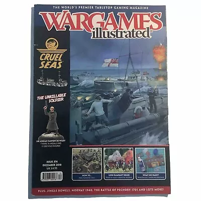 Wargames Illustrated Magazine #374 - Warlord Games Cruel Seas - Sieges • $14.99