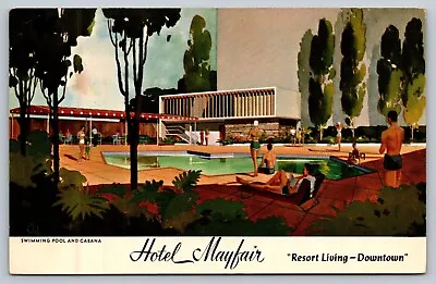 Hotel Mayfair Los Angeles CA  Vintage Postcard • £5.77