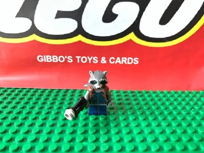 £4.99 • Buy LEGO ROCKET RACCOON Minifigure MARVEL Set 76102 76079 SH384 Figure