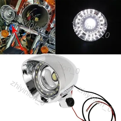$22.75 • Buy LED Passing Spot Lamp Headlight For Yamaha V-Star XVS 650 1100 Classic Silverado