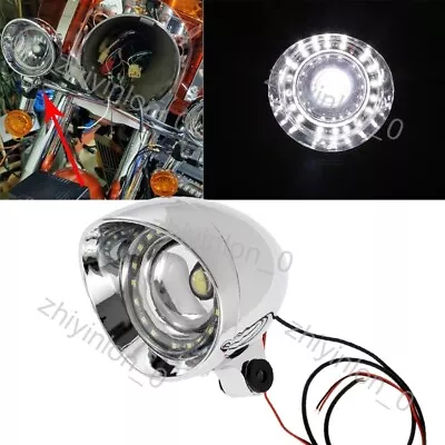 LED Passing Spot Lamp Headlight For Yamaha V-Star XVS 650 1100 Classic Silverado • $22.75