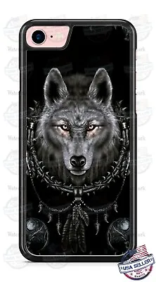 Native American Wolf Phone Case Cover For IPhone 12 Samsung A21 A51 LG Google 4 • $20.94